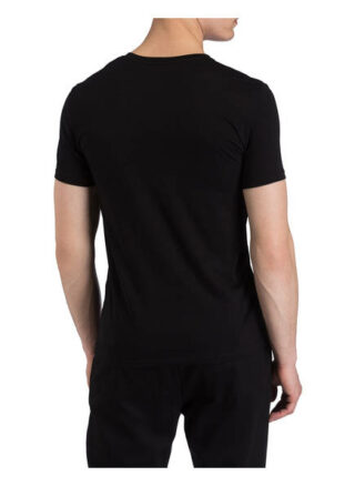 Armani Exchange T-Shirt Herren, Schwarz