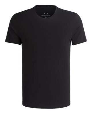 Armani Exchange T-Shirt Herren, Schwarz