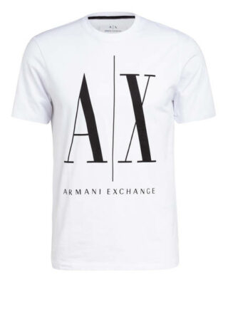 Armani Exchange T-Shirt Herren, Weiß