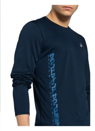 Asics Laufshirt Smsb blau