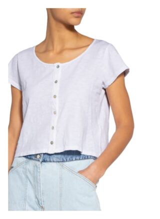 Ba&Sh Cropped-Shirt Verity weiss