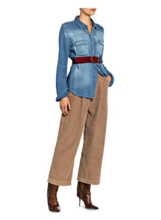 Ba&Sh Jeansbluse Bridget blau