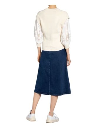 BA&SH Samoa Pullover Damen, Beige