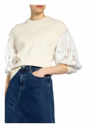 BA&SH Samoa Pullover Damen, Beige