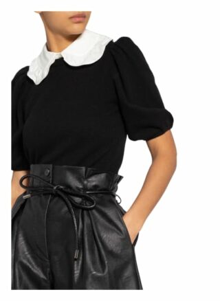 Ba&Sh Strickshirt Swim Mit Cashmere schwarz
