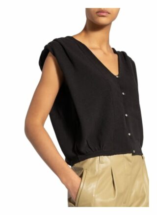 Ba&Sh Stricktop Lony schwarz