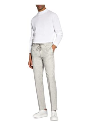Baldessarini Anzughose Mura Im Jogging-Stil Modern Fit weiss