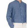 BALDESSARINI Leinenhemd Herren, Blau