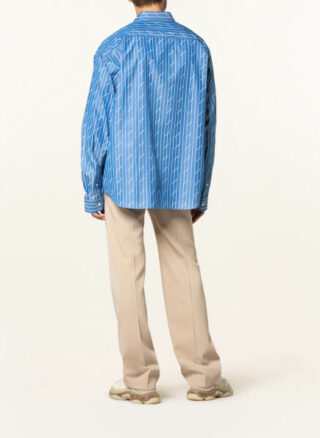 Balenciaga Casual-Hemd Herren, Blau