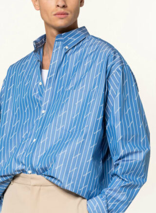 Balenciaga Casual-Hemd Herren, Blau