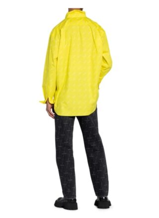Balenciaga Hemd Comfort Fit gelb