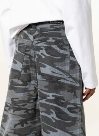 Balenciaga Jeans-Shorts schwarz
