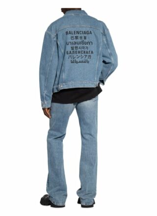 Balenciaga Jeansjacke blau
