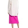 Balenciaga Oversized-Bluse beige