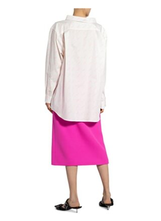 Balenciaga Oversized-Bluse beige