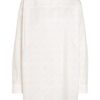 Balenciaga Oversized-Bluse beige