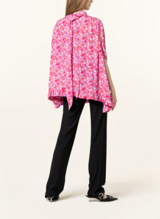 Balenciaga Oversized-Blusenshirt pink