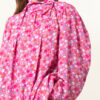 Balenciaga Oversized-Blusenshirt pink