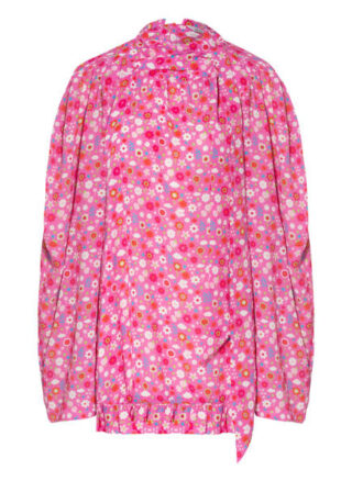 Balenciaga Oversized-Blusenshirt pink