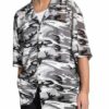 Balenciaga Casual-Hemd Herren, Schwarz