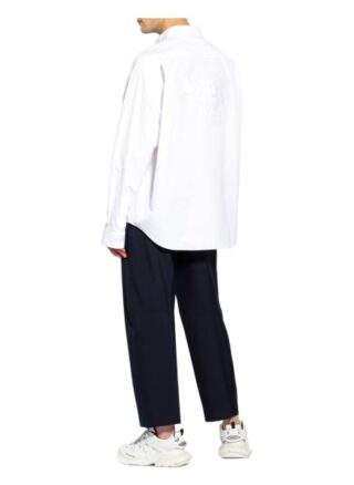 Balenciaga Oversized-Hemd Steroid Fit weiss