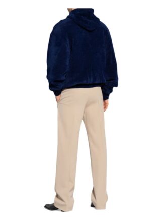 Balenciaga Oversized-Hoodie blau