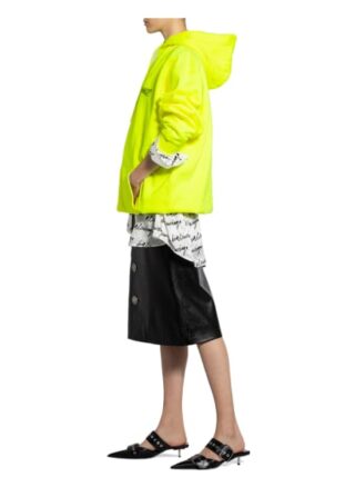 Balenciaga Oversized-Hoodie gelb
