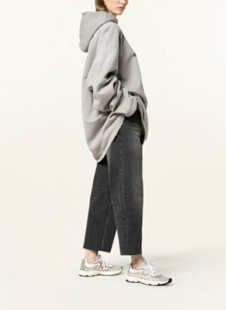 Balenciaga Oversized-Hoodie grau