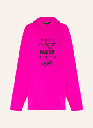 Balenciaga Oversized-Hoodie pink