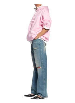 Balenciaga Oversized-Hoodie rosa