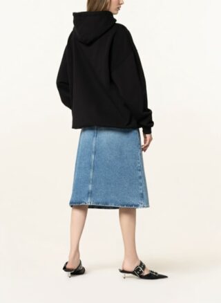Balenciaga Oversized-Hoodie Damen, Schwarz