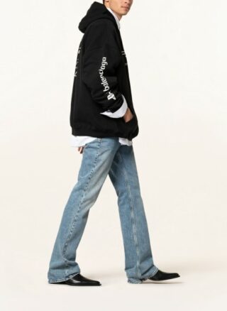 Balenciaga Oversized-Hoodie Herren, Schwarz