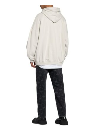 Balenciaga Oversized-Hoodie weiss