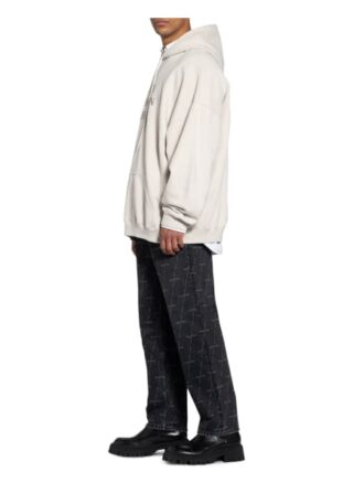 Balenciaga Oversized-Hoodie weiss