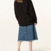 Balenciaga Oversized-Pullover Damen, Schwarz
