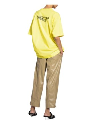 Balenciaga Oversized-Shirt gelb