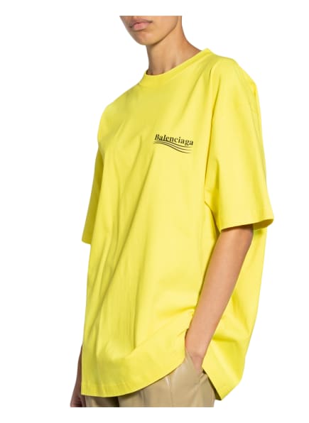 Balenciaga Oversized-Shirt gelb Balenciaga Oversized-Shirt gelb
