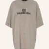 Balenciaga Oversized-Shirt grau