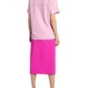 Balenciaga Oversized-Shirt rosa