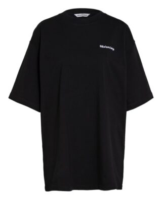Balenciaga Oversized-Shirt Damen, Schwarz