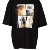 Balenciaga Oversized-Shirt schwarz