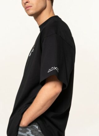 Balenciaga Oversized-Shirt Herren, Schwarz