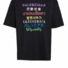 Balenciaga Oversized-Shirt Herren, Schwarz