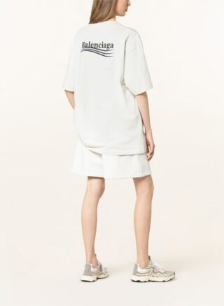 Balenciaga Oversized-Shirt weiss