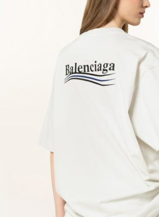 Balenciaga Oversized-Shirt weiss