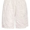 Balenciaga Oversized-Sweatshorts weiss