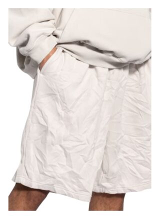 Balenciaga Oversized-Sweatshorts weiss
