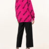 Balenciaga Ovesized-Pullover pink