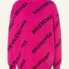 Balenciaga Ovesized-Pullover pink