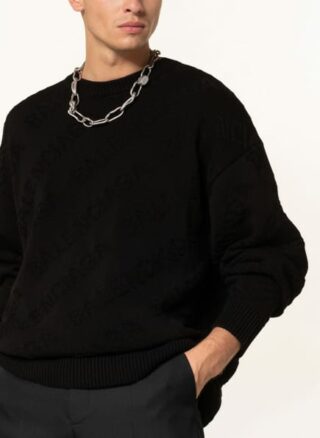 Balenciaga Pullover Herren, Schwarz
